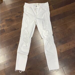 2016 Ripped skinny ankle jeans NWOT